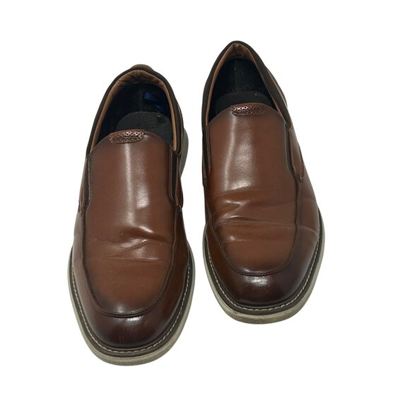Mens Shengboard -  Brown Slip-On Loafers -  Size 9W - Picture 3 of 9